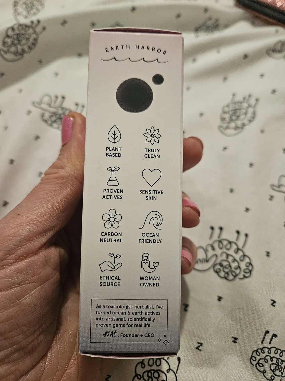 Earth Harbor Obscura Night Repair Concentrate - Black Seaweed